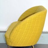 Two-Seater Sofa in the Style of Ico Parisi, Italy, 1950s