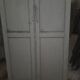 Anciennes portes double en sapin