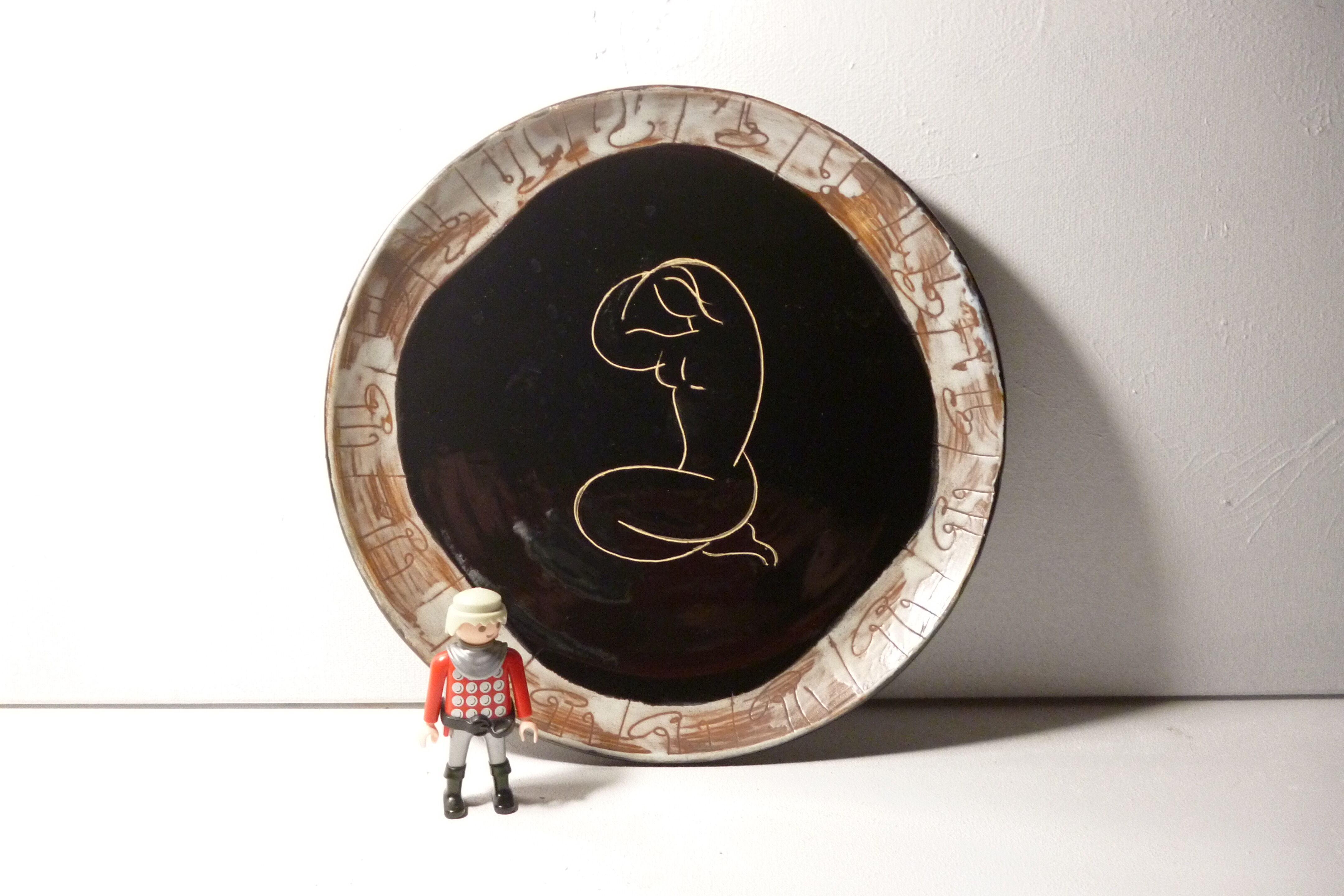 Dish Vallauris Cerenne Armida, 1950