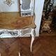 Venetian-sloping desk in painted wood