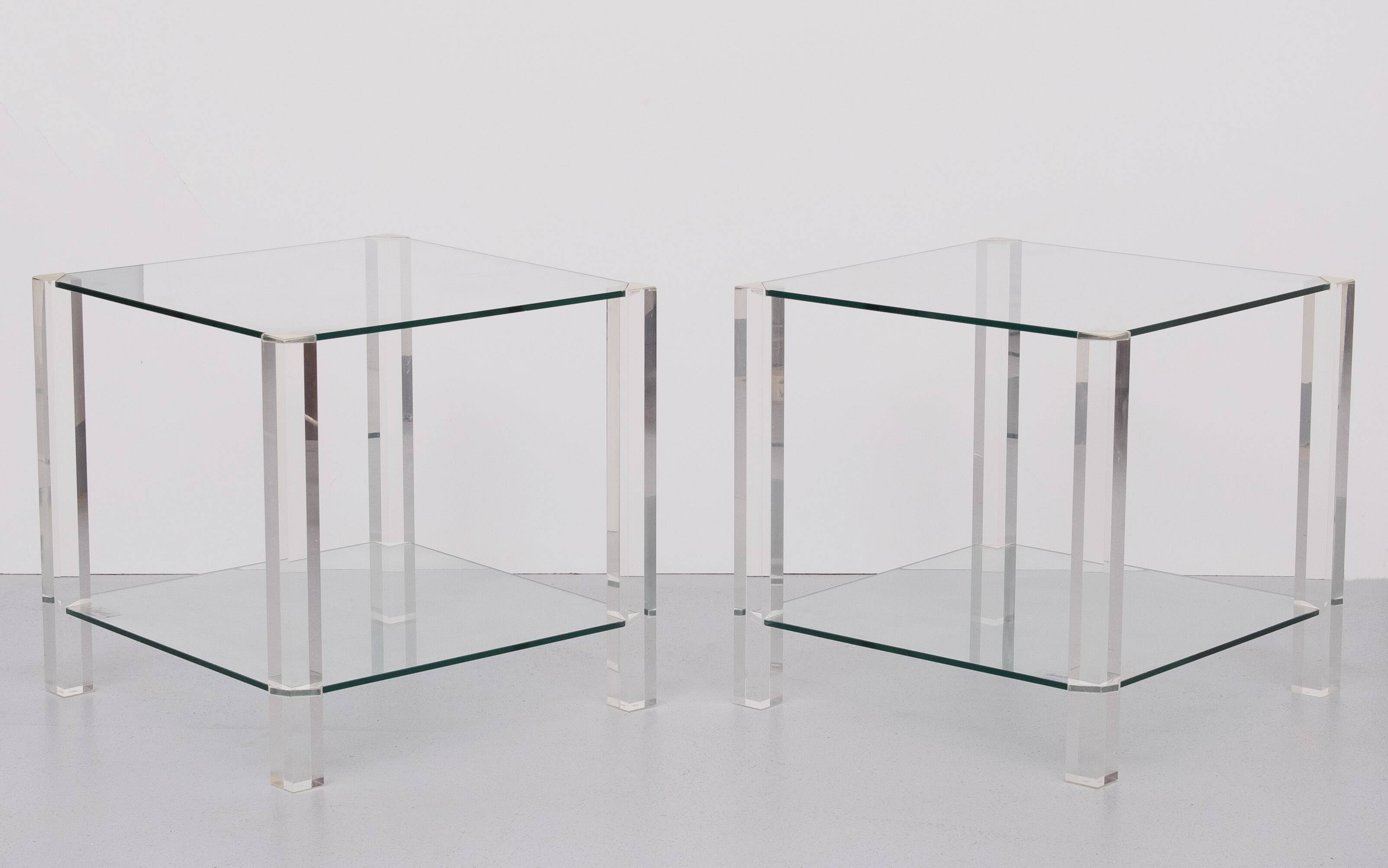 Raventos set tables d'appoint années 1980 Italie