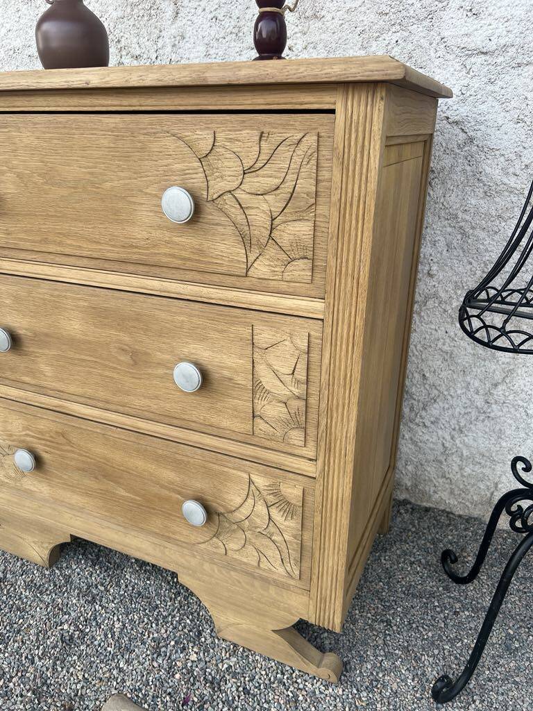 art deco chest of drawers