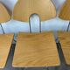 6 Mikado chairs 1800, stackable, design by Walter Leeman for Kusck&co.