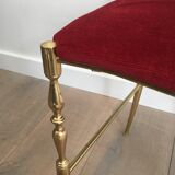 Chaise Chiavari en laiton