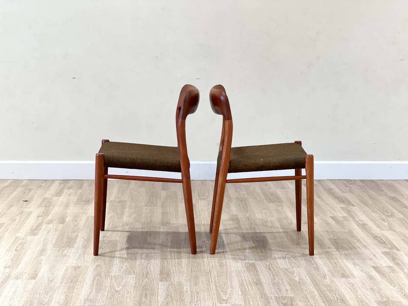 Niels Otto Møller chairs (Model 75) 10 chairs