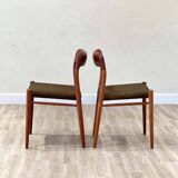 Chaises Niels Otto Møller (Modèle 75) 10 chaises