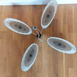 Vintage Arlus 1950s perspex chandelier