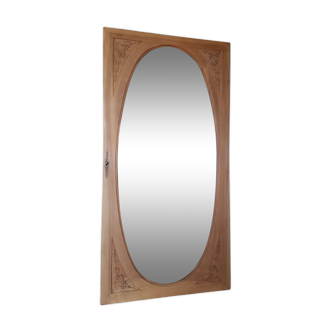 Miroir en bois, 165x84 cm