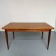 Table à manger extensible en teck design scandinave des années 1960
