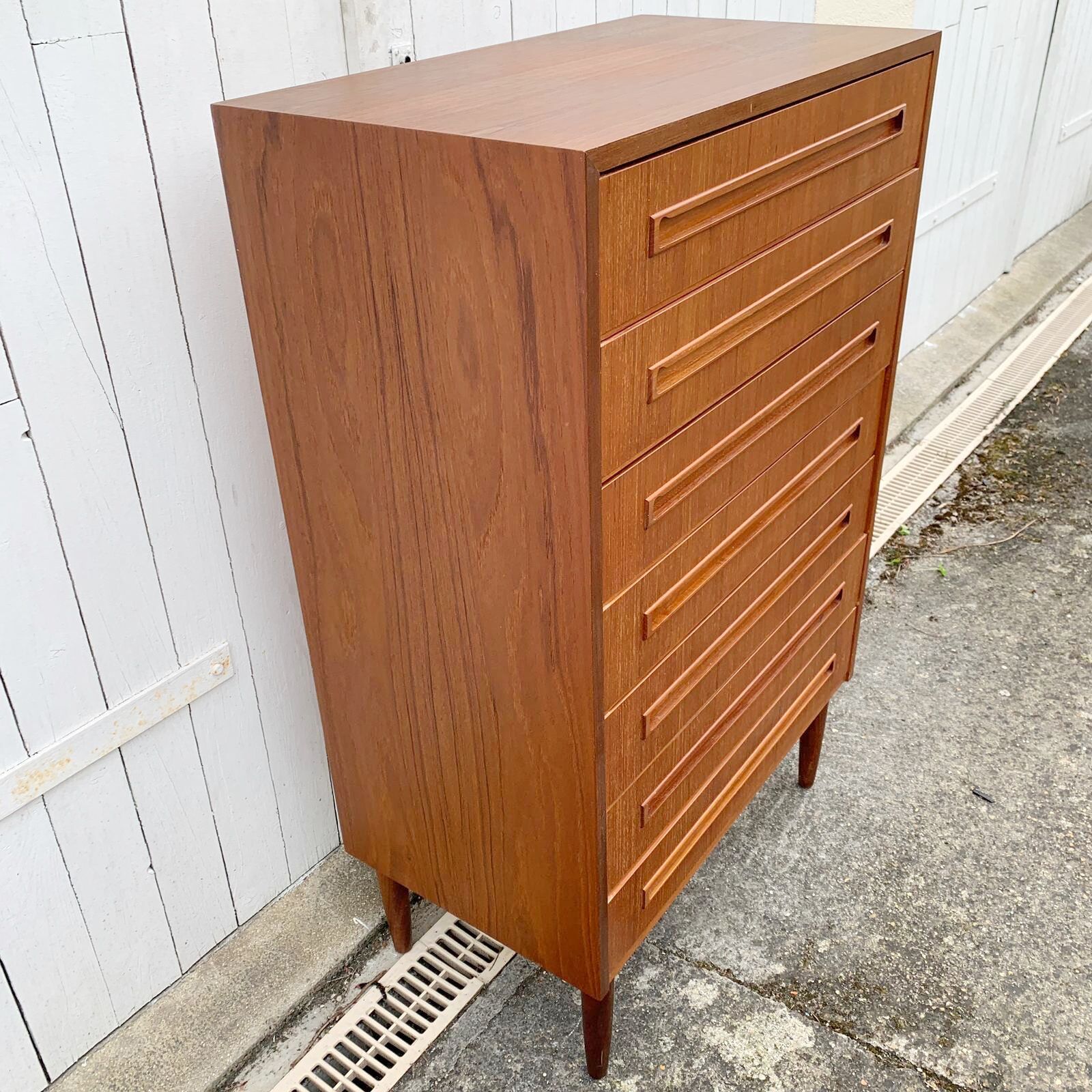 Scandinavian teak chiffonnier of the years 60