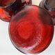 Set of cups and saucers Arcoroc Sierra ruby – 1970s