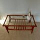 1970s rattan coffee table