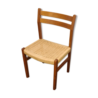 Vintage teak Danish desgn dining chair