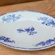 Old plate Boch Keramis brothers large bouquet