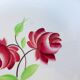 4 K and G Luneville soup plates, Rose Mai model 2106204