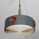 Swedish pendant lamp by Erik Hoglund 1970