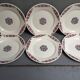 Set de 6 assiettes plate Badonviller