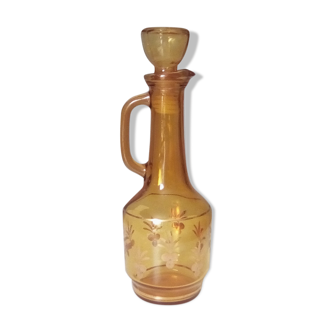 Vintage amber carafe 70s