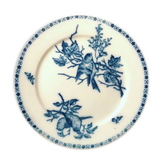 Plates Earth of iron, model "singers" Boch Keramis, 19th brothers