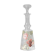Liquor decanter - poppy flowers décor - art nouveau - legras