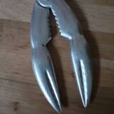Vintage tinplate shellfish tongs