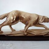 Ceramic dog, Sainte Radegonde factory