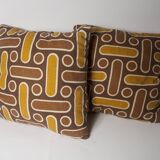 Pair of cushions 70s