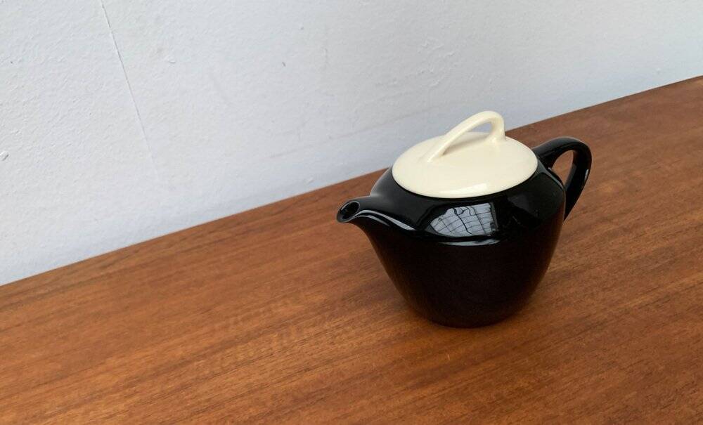 Théière ou cafetière en céramique postmoderne de Pagnossin, Italie, années 1980