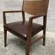 Pair of vintage Scandinavian style armchairs Natuzzi, Italy 1990s