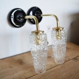 Pair of tulip wall lights