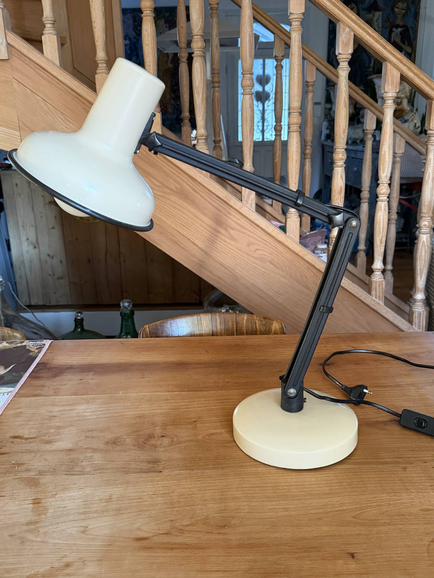 Hustadt Leuchten articulated desk lamp 1970
