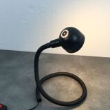 Lampe serpent noir vintage
