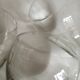 series of 6 walk glasses from bistro counter 50s