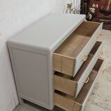 Compass Foot Chest of Drawers 1960 Vintage Design