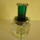 Antique Desk Candlestick from Vallérystal Crystal Factory, 1890s