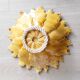Fruit bowl, dish, in Vallauris style slip