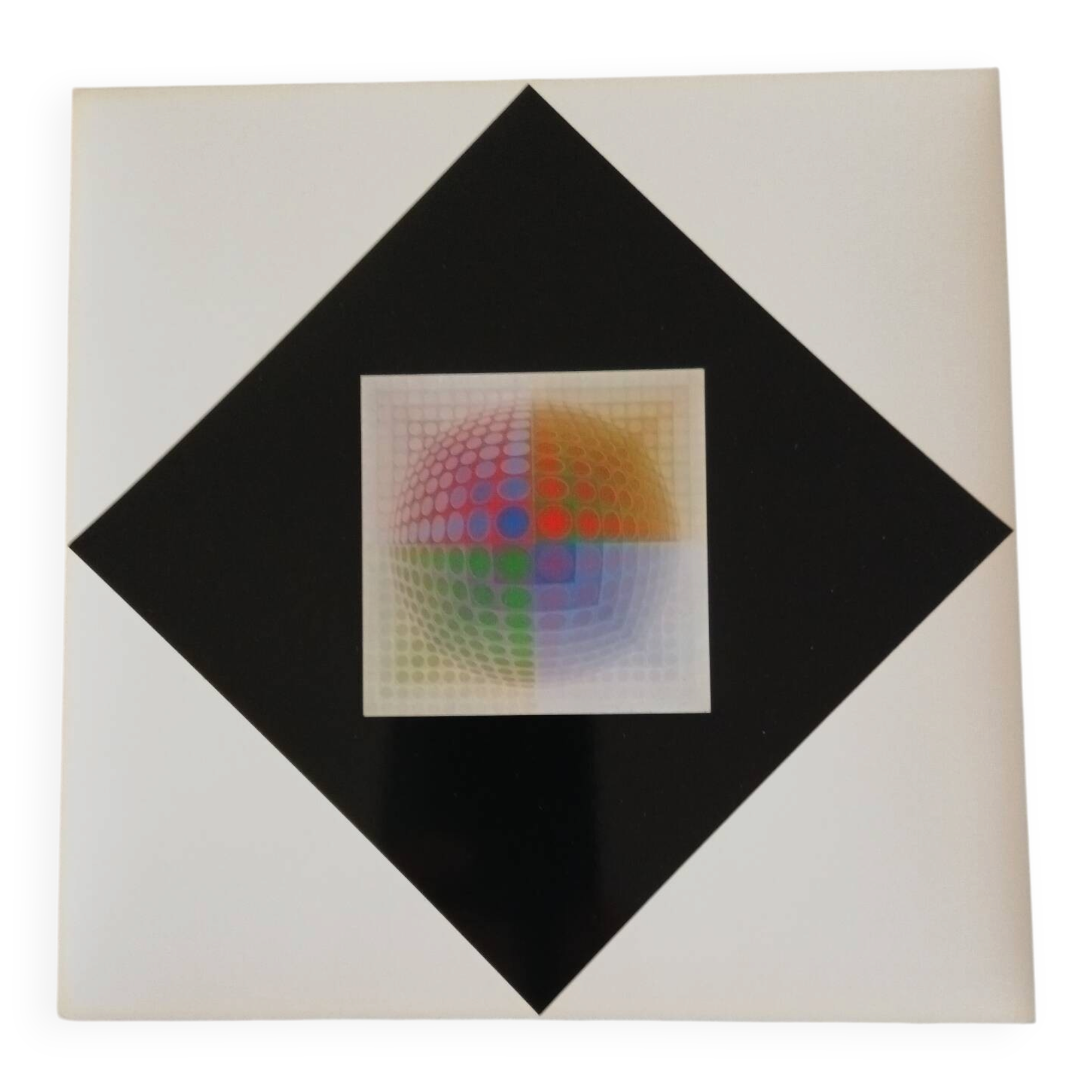 Victor Vasarely Serigraphy op art Editions du Griffon