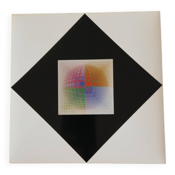 Victor Vasarely Serigraphy op art Editions du Griffon
