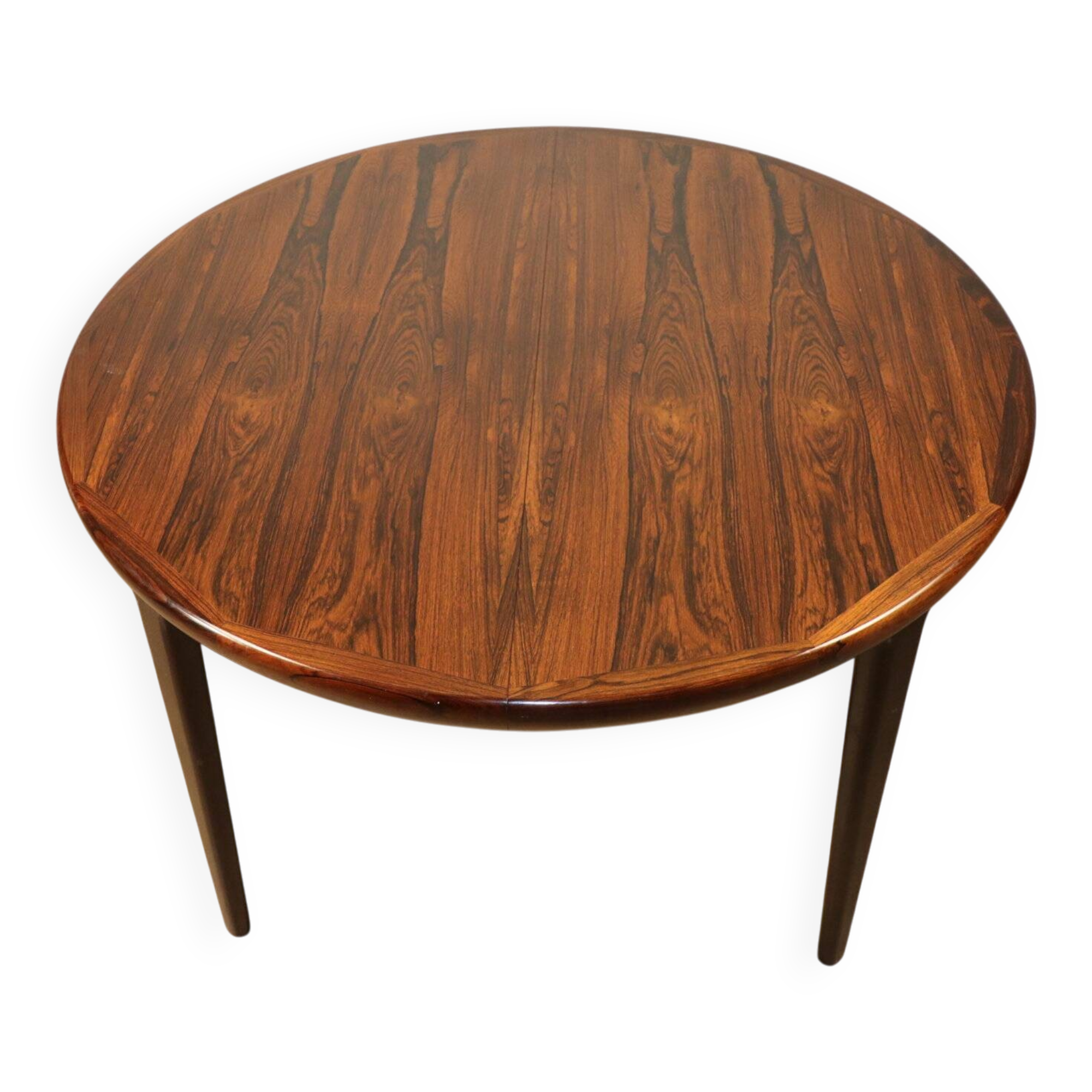 Table de repas extensible scandinave VV Mobler en palissandre, 1960