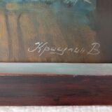 Oil painting on canvas