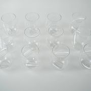 Ensemble de verres, design danois, années 1970, fabriqué au Danemark.