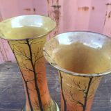 Paire de vases signés Legras
