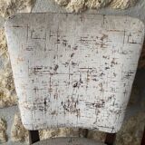 Set of two wooden chairs