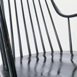 Scandinavian rocking black