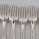 Share Art Deco cutlery set of 79 pieces, knives, silver-plated metal.
