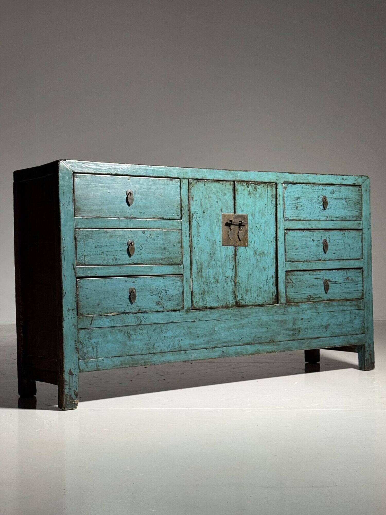 Chinese blue sideboard