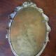 Baroque bronze mirror
