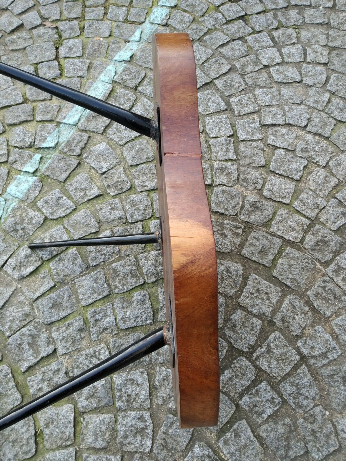 Brutalist free-form coffee table 1950s