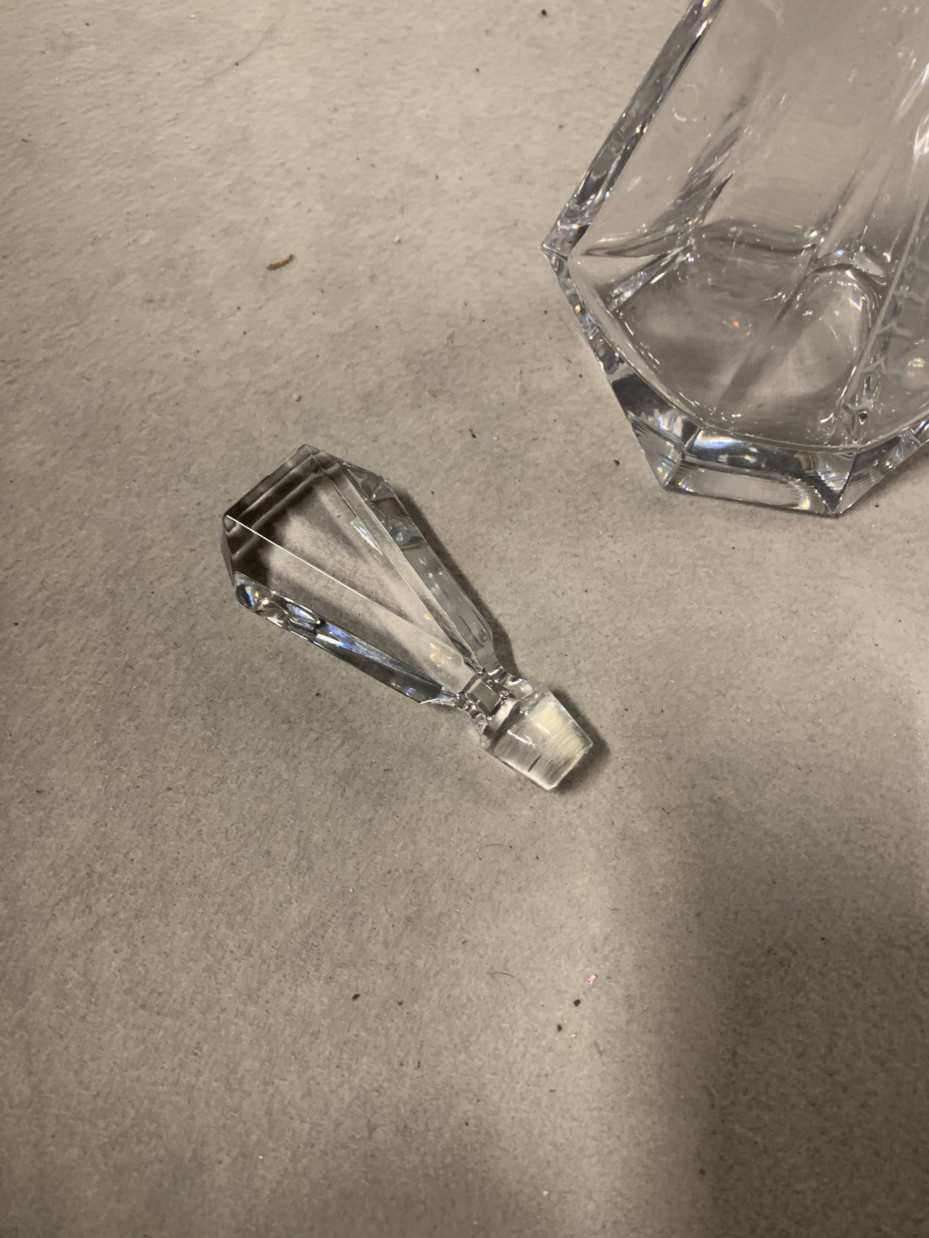 ST Lambert Crystal Carafe