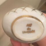 Pair of Limoges salt cellars